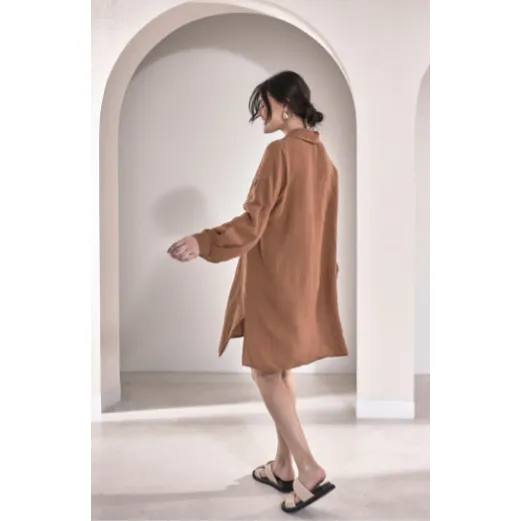 Linen Shift Dress