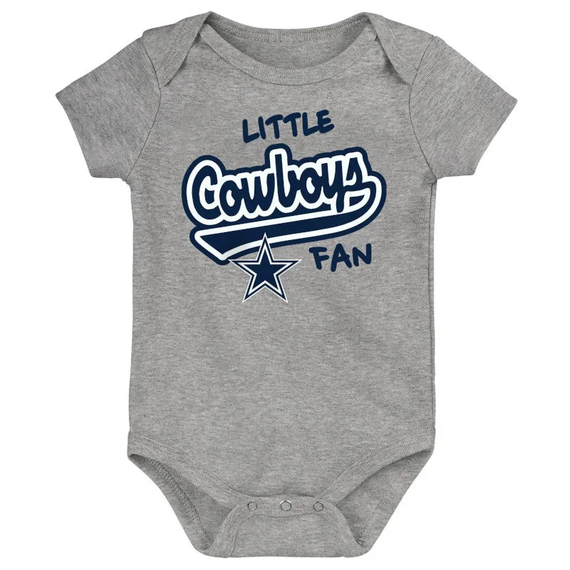 Little Cowboys Fan Short Sleeve Bodysuit