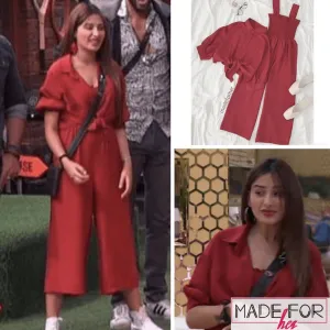 Mahira Sharma In Our Angel Jumpsuit With Shirt