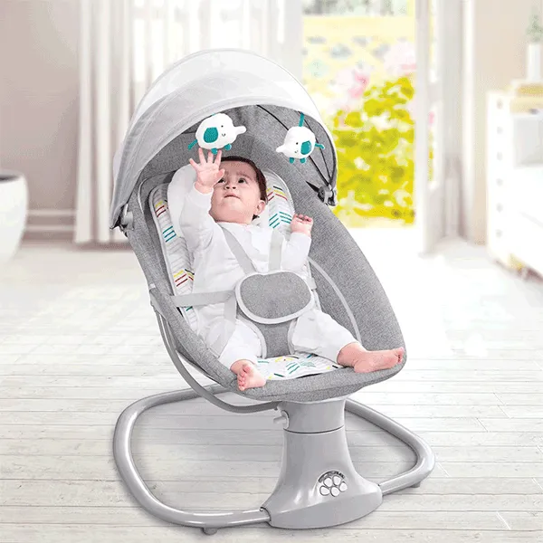 MASTELA 3 IN 1 DELUXE MULTI - FUNCTIONAL BASSINET - PINKISH GREY