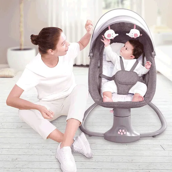 MASTELA 3 IN 1 DELUXE MULTI - FUNCTIONAL BASSINET - PINKISH GREY