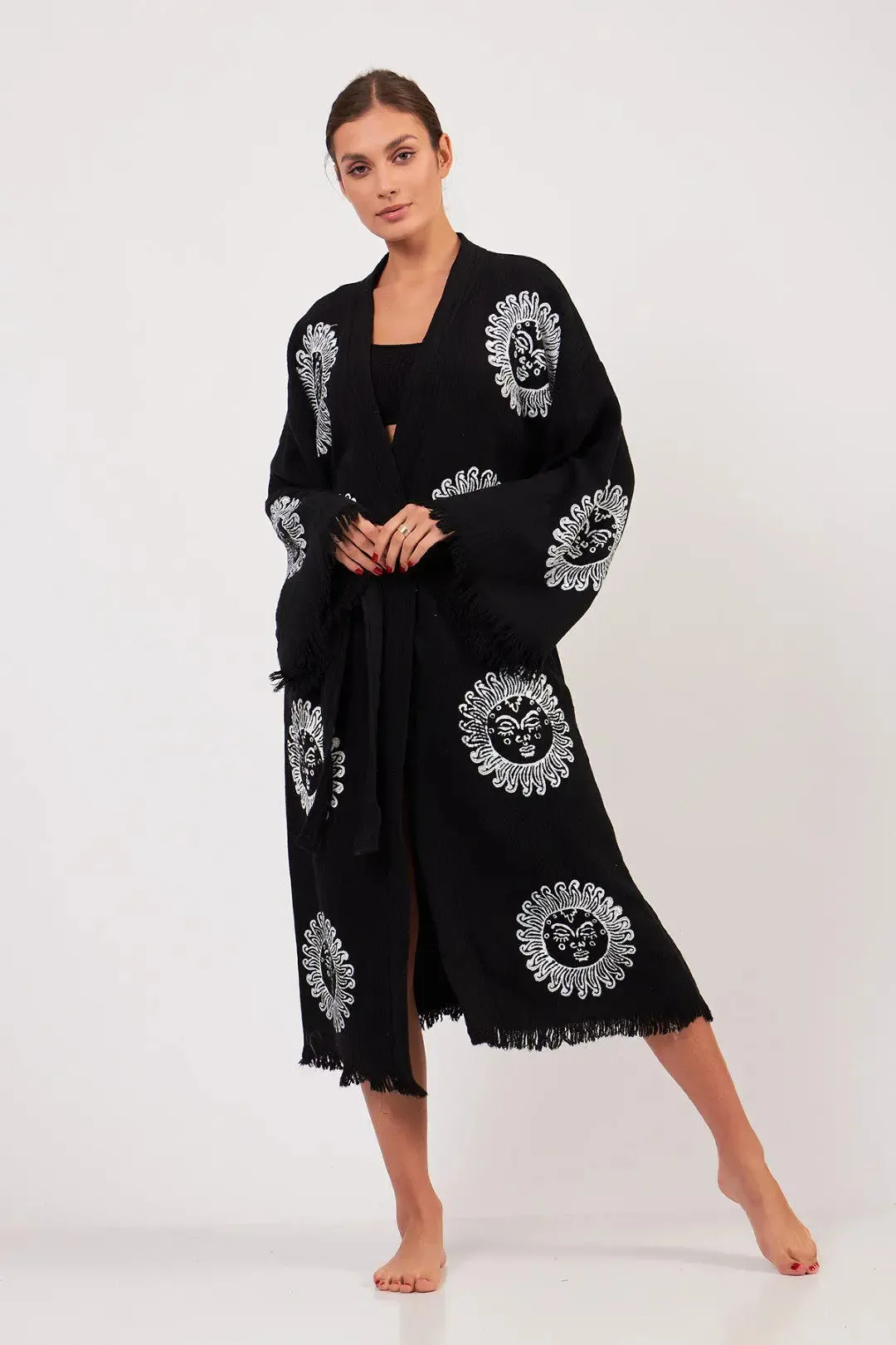 Moon Kimono Robe