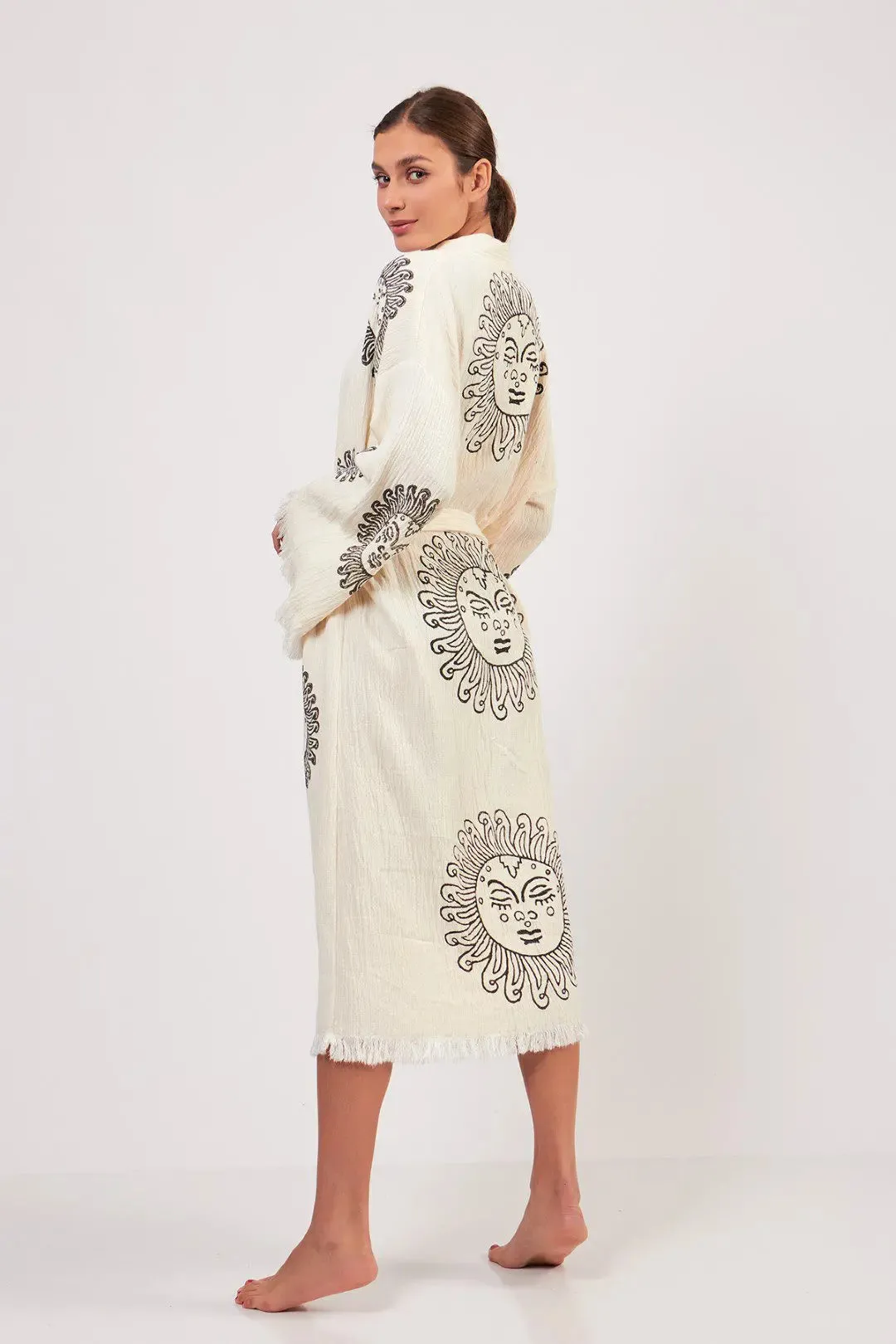 Moon Kimono Robe