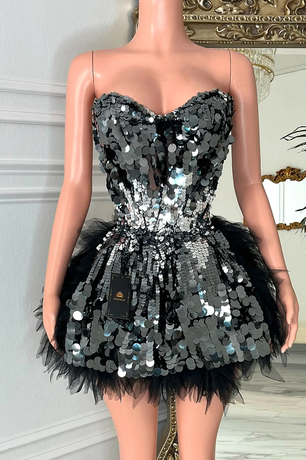 Nevo Black Skirt Set(Ready To Ship)