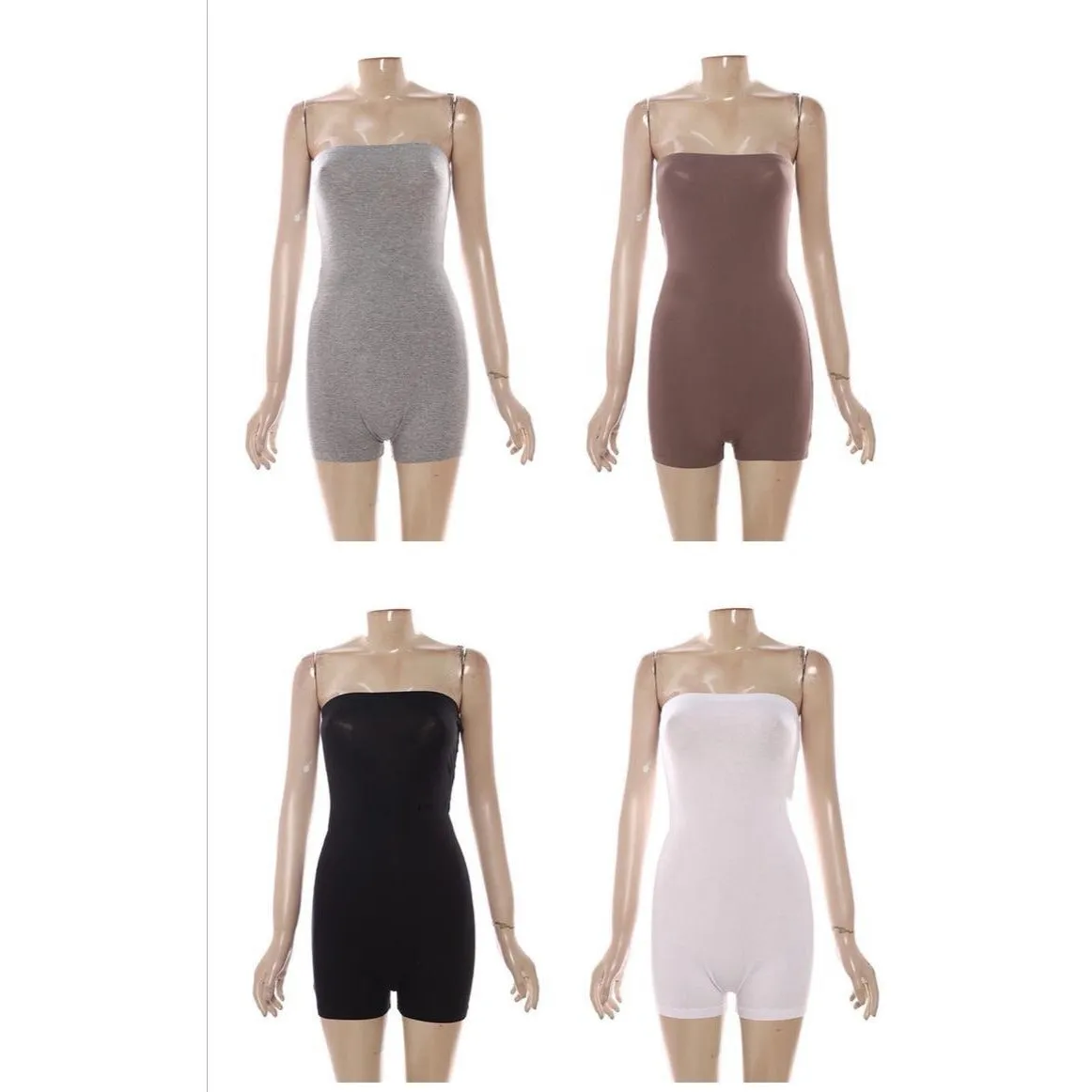 Off Shoulder Boobtube Jumpsuit 