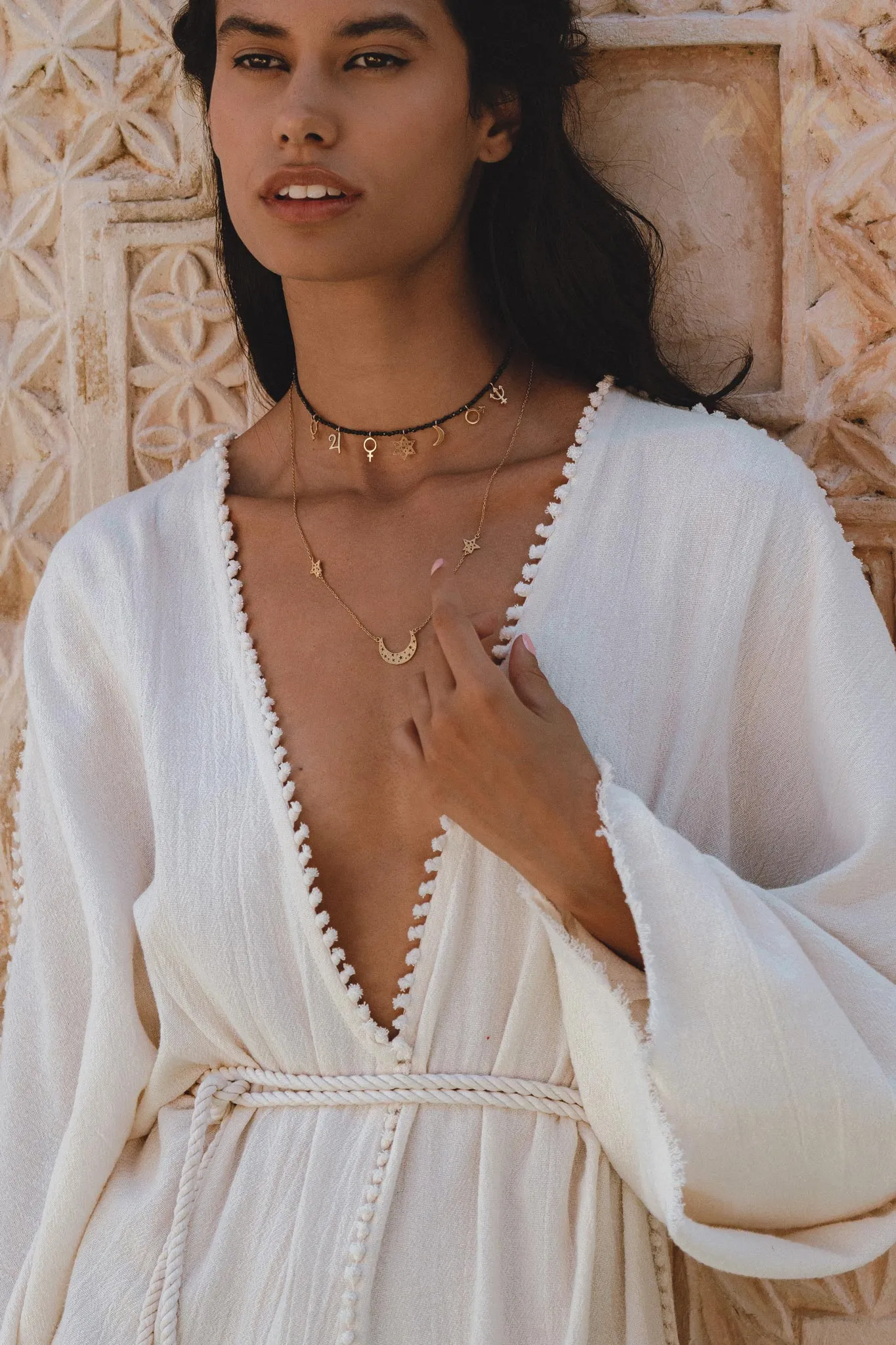 Off-White Mini Elegant Jumpsuit • Bohemian Beach Cocktail Romper