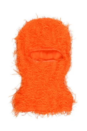 Otto Orange Fuzzy Ski Mask