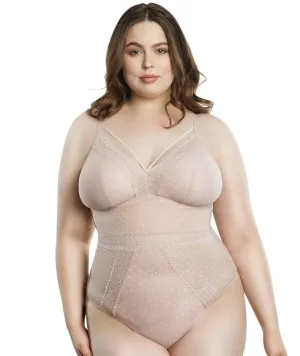 Parfait Mia Dot Plus Bodysuit - Cameo Rose