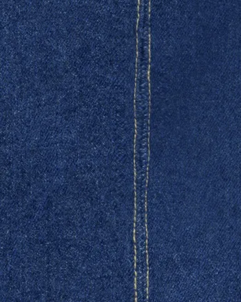 Patchwork Denim Midi Skirt | Navy