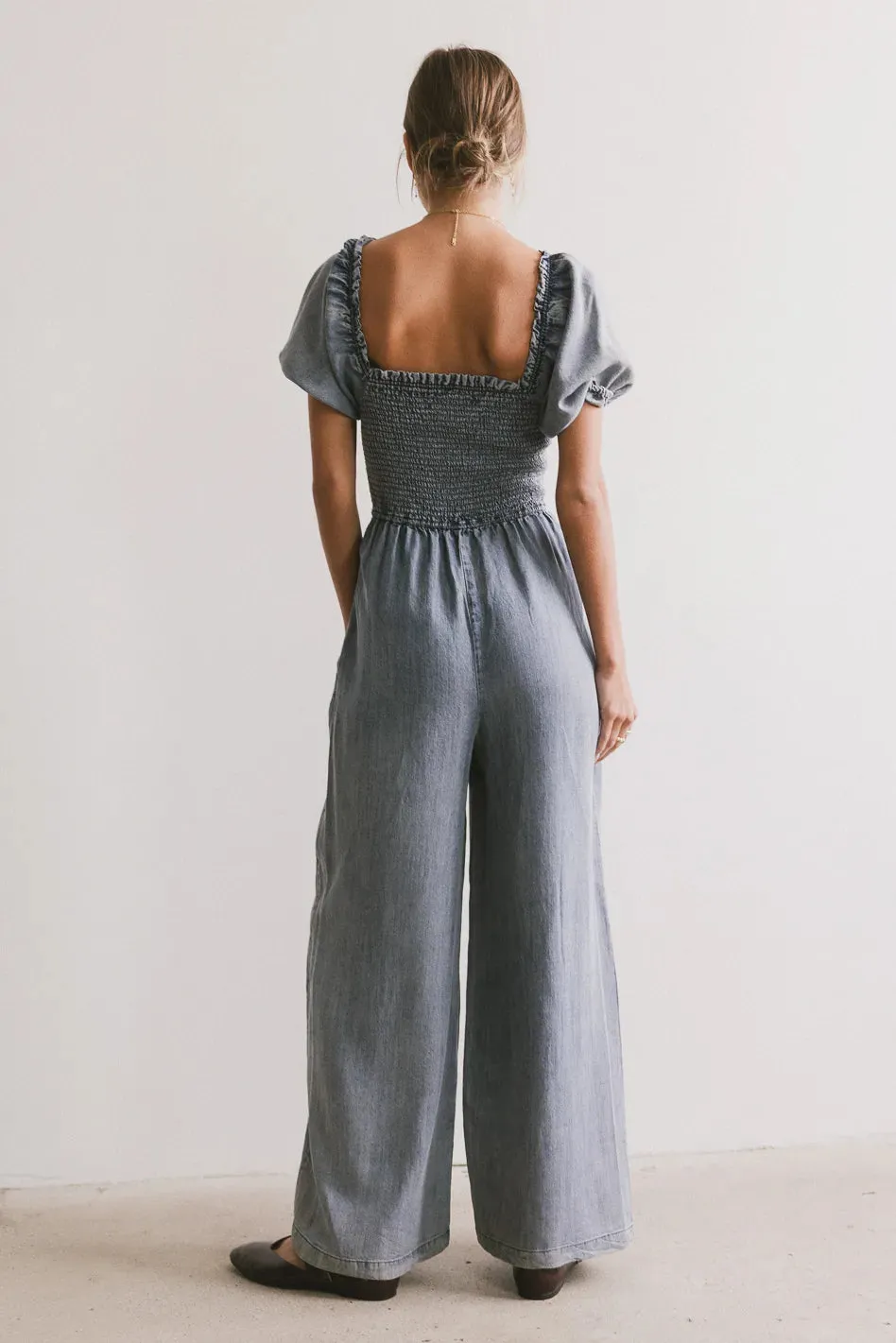 Piper Smocked Jumpsuit
