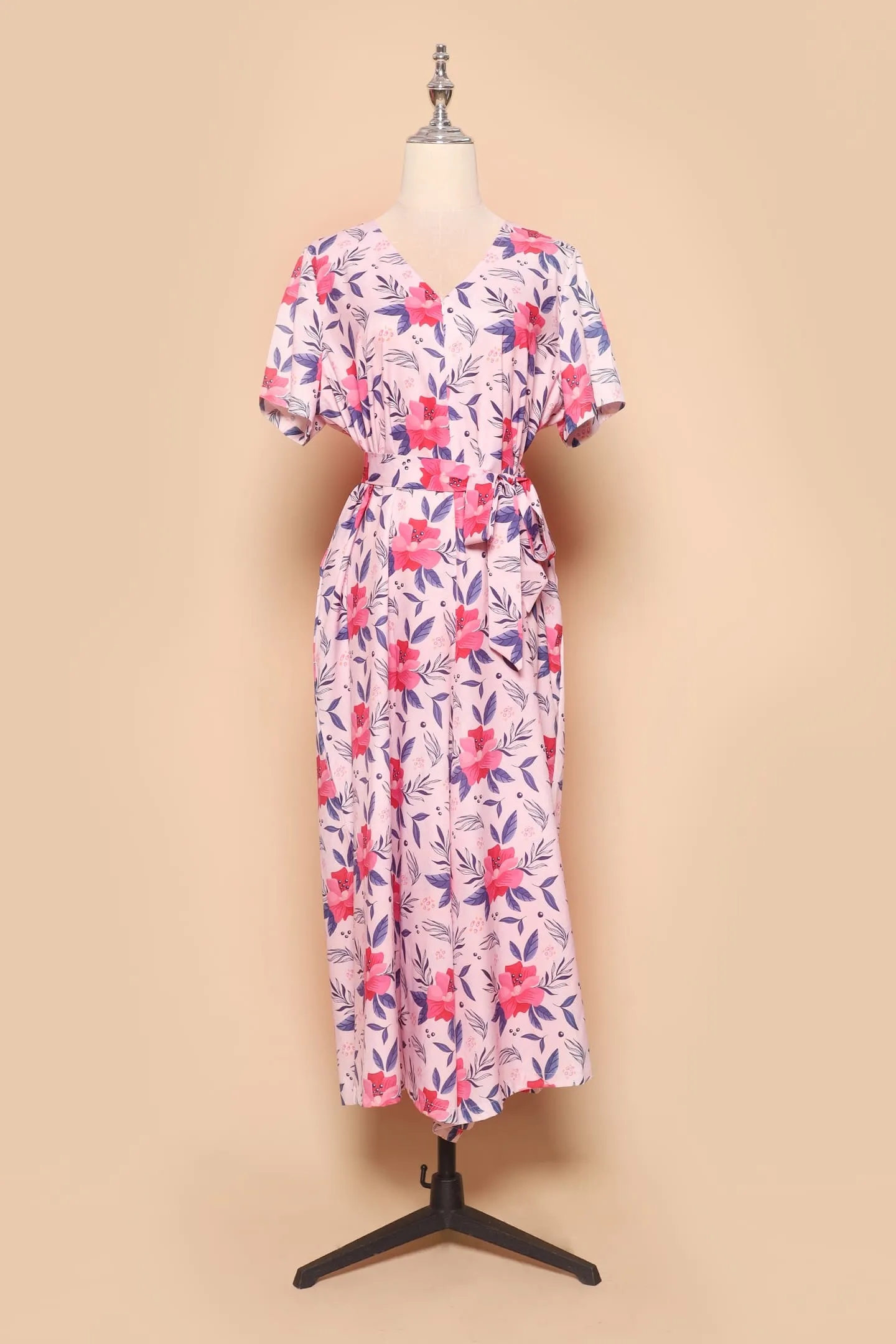 PO - Carly Jumpsuit in Hibiscus
