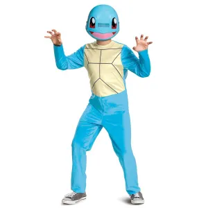 Pokémon Squirtle Jumpsuit Costume for Kids, Blue Jumpsuit