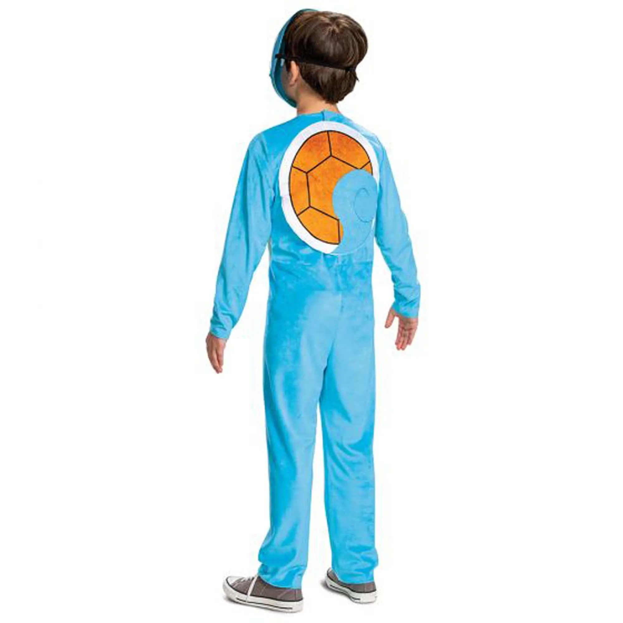 Pokémon Squirtle Jumpsuit Costume for Kids, Blue Jumpsuit