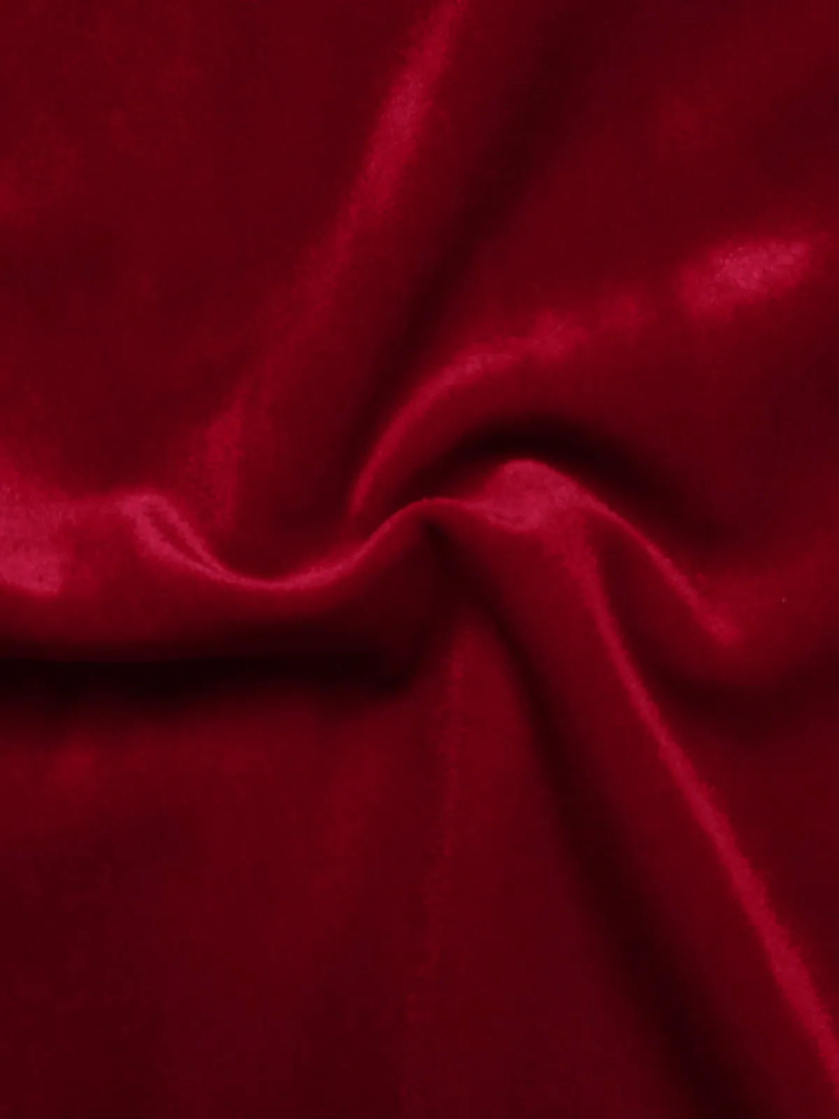 Red 1950s Velvet Off Shoulder Button Jumpsuit