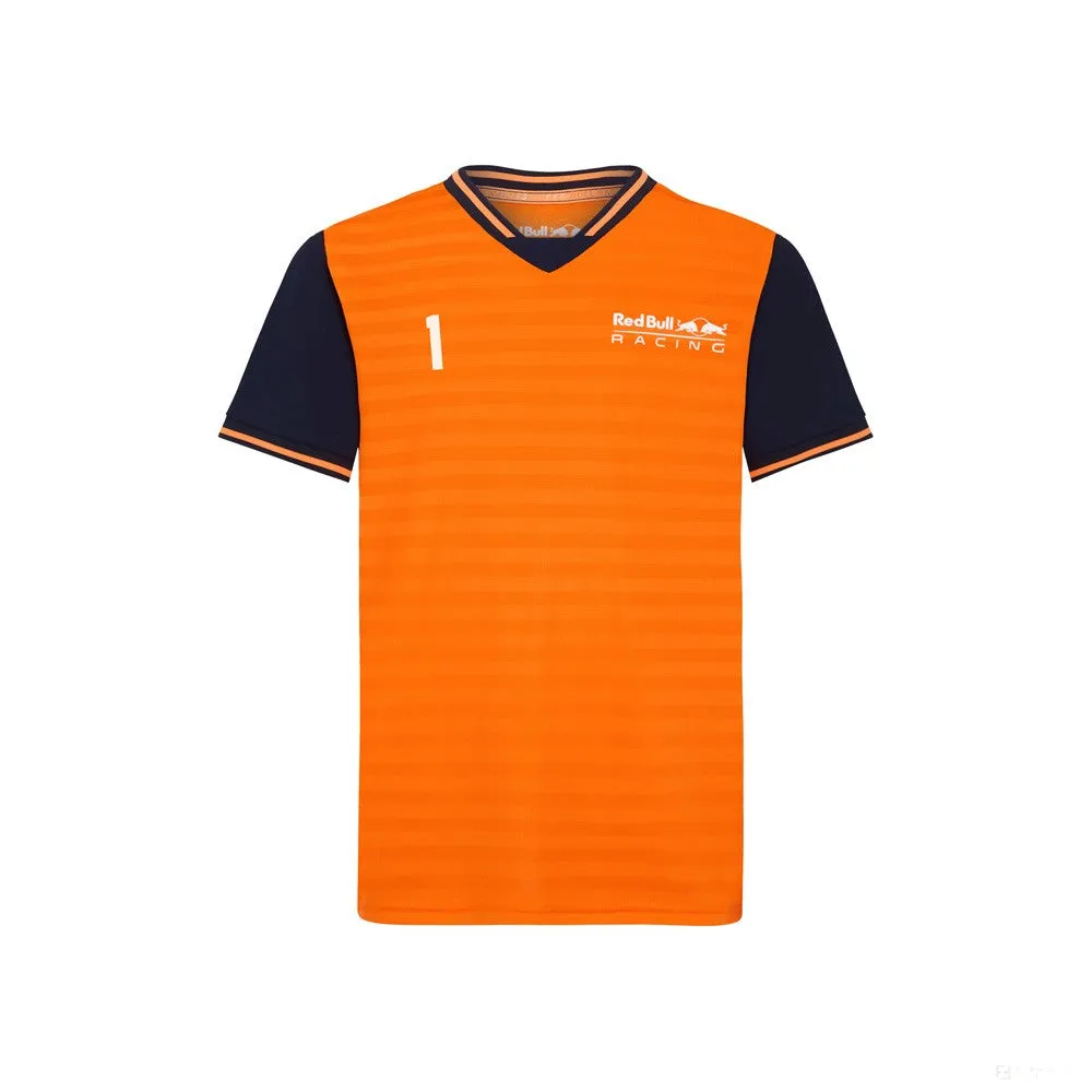 Red Bull Kids T-Shirt, Max Verstappen Sportswear, Orange, 2022