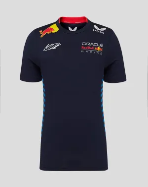 Red Bull t-shirt, Castore, Max Verstappen, kids, blue