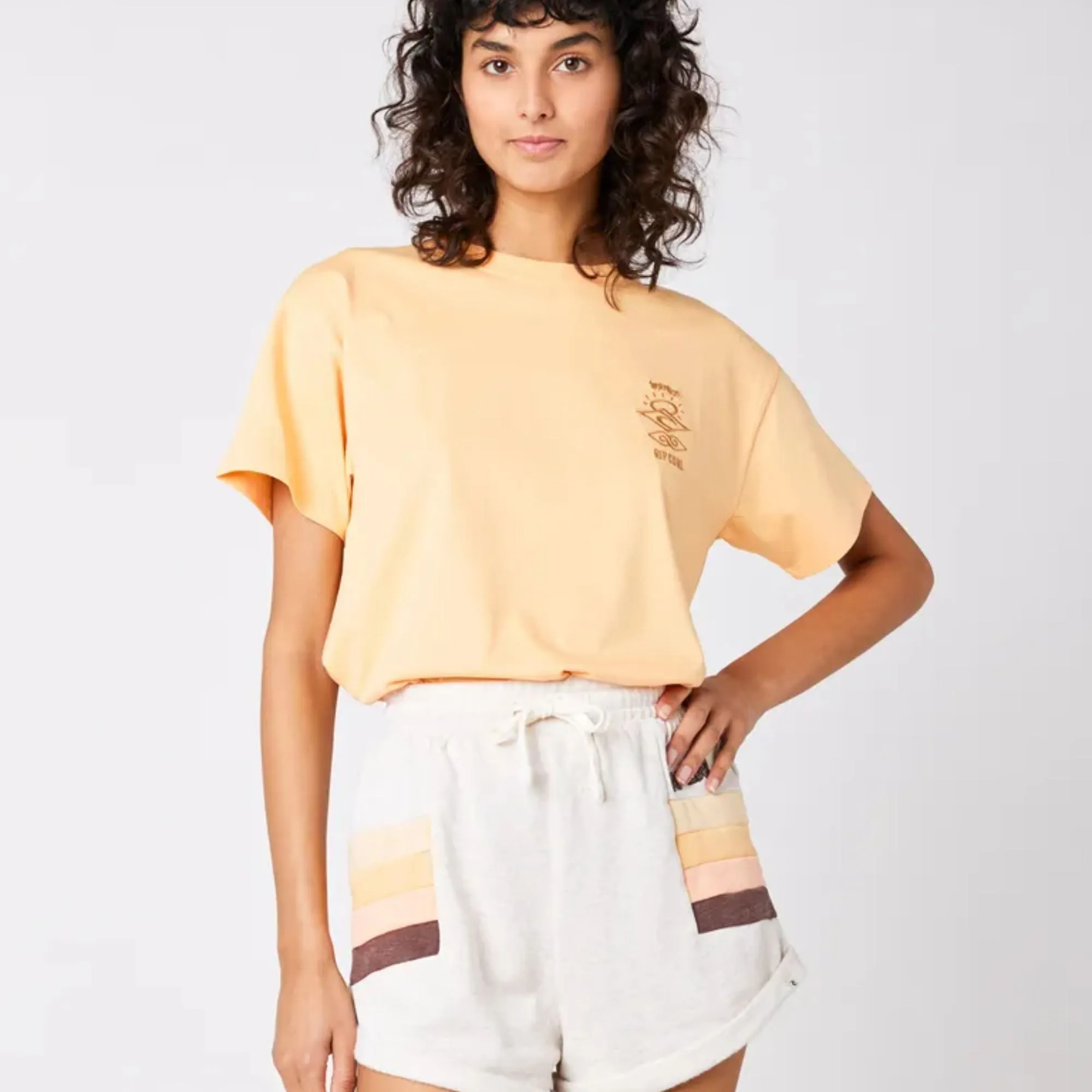Ripcurl Women's Search Icon Relaxed Short Sleeve Tee - Need description