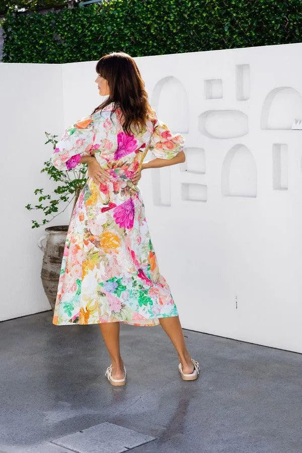 Rosie A-Line Midi Dress