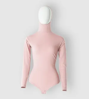 RUUQ Bodysuit Long Sleeve with Hijab Cap - Strawberry Cream