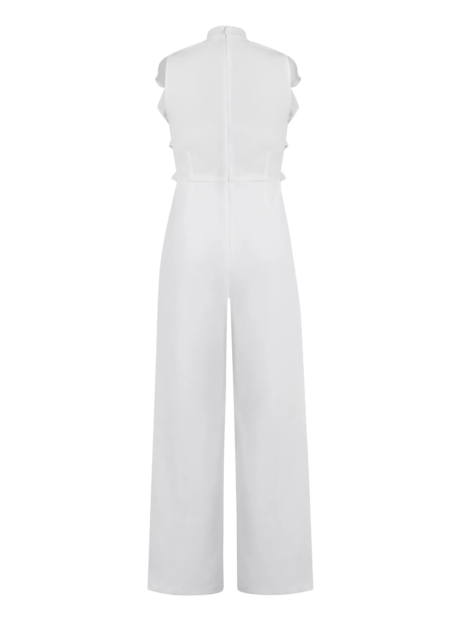 Sleeveless Bow Jumpsuit