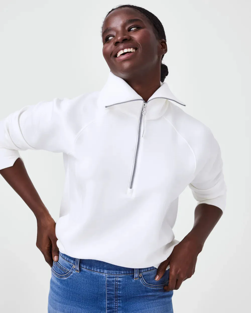 Spanx Air Essentials Half Zip