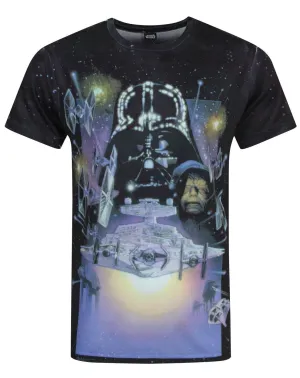 Star Wars Empire Strikes Back Sublimation Men's T-Shirt