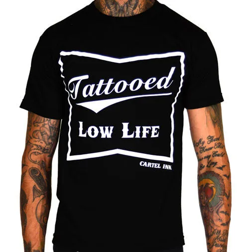 Tattooed Low Life Men's T-Shirt