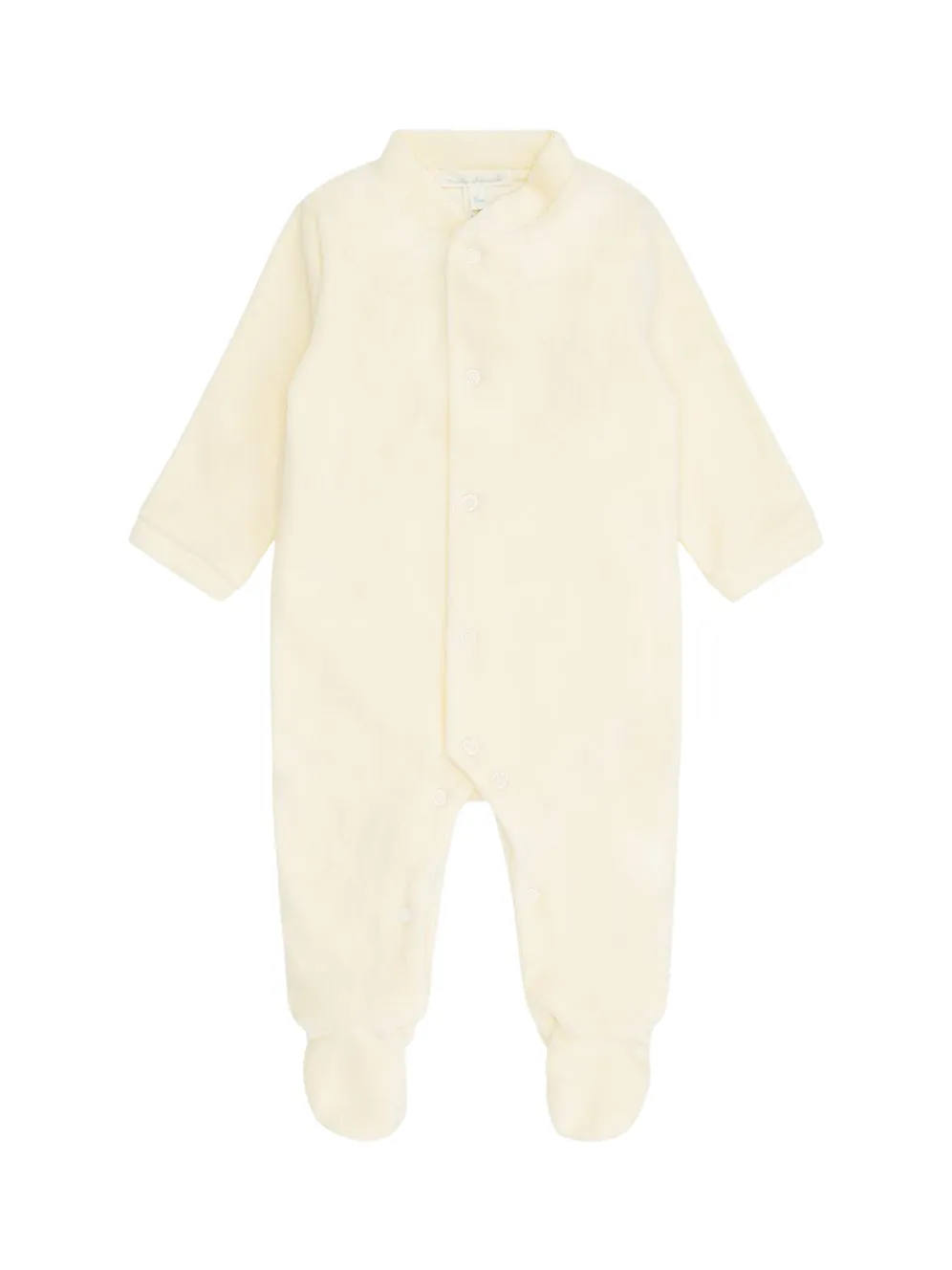 Velour Gold Angel Wing Sleepsuit