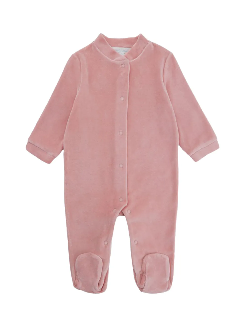 Velour Gold Angel Wing Sleepsuit