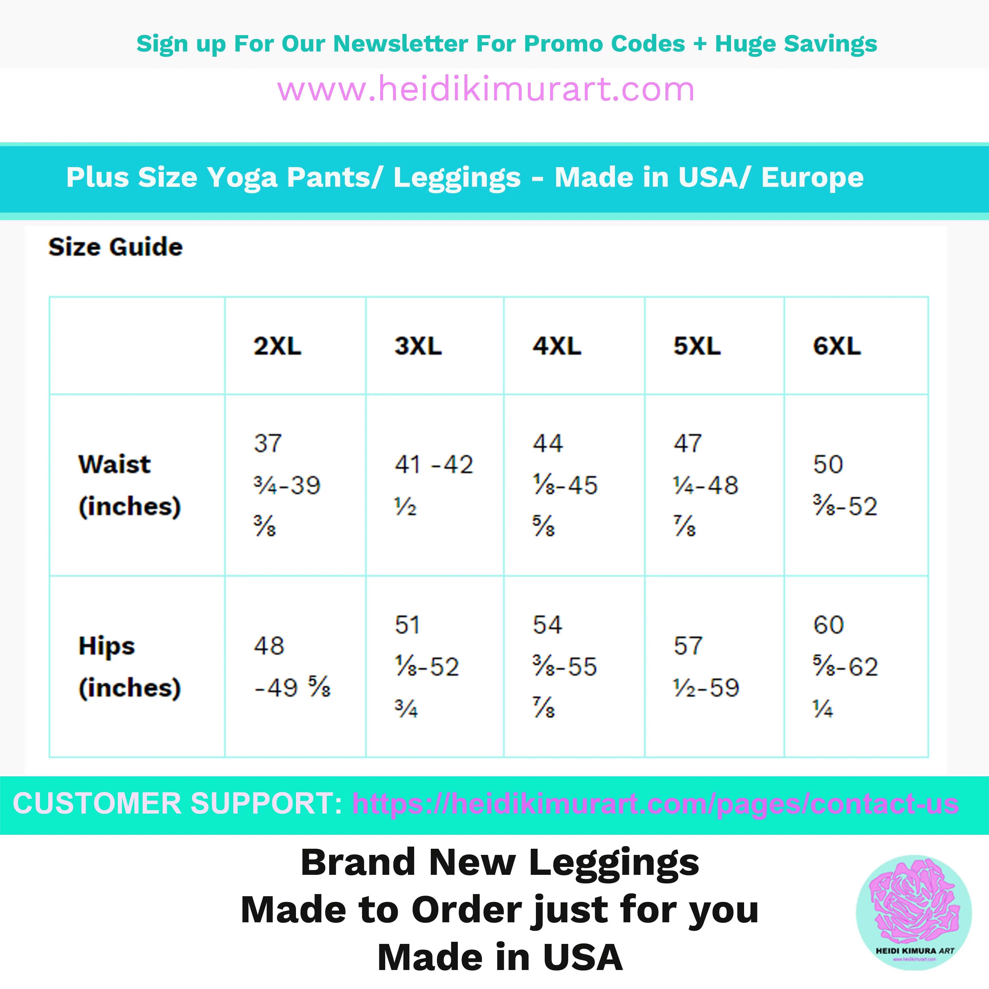 Vertical Striped Plus Size Leggings, White Black Women's Best Yoga Pants- Made in USA/EU