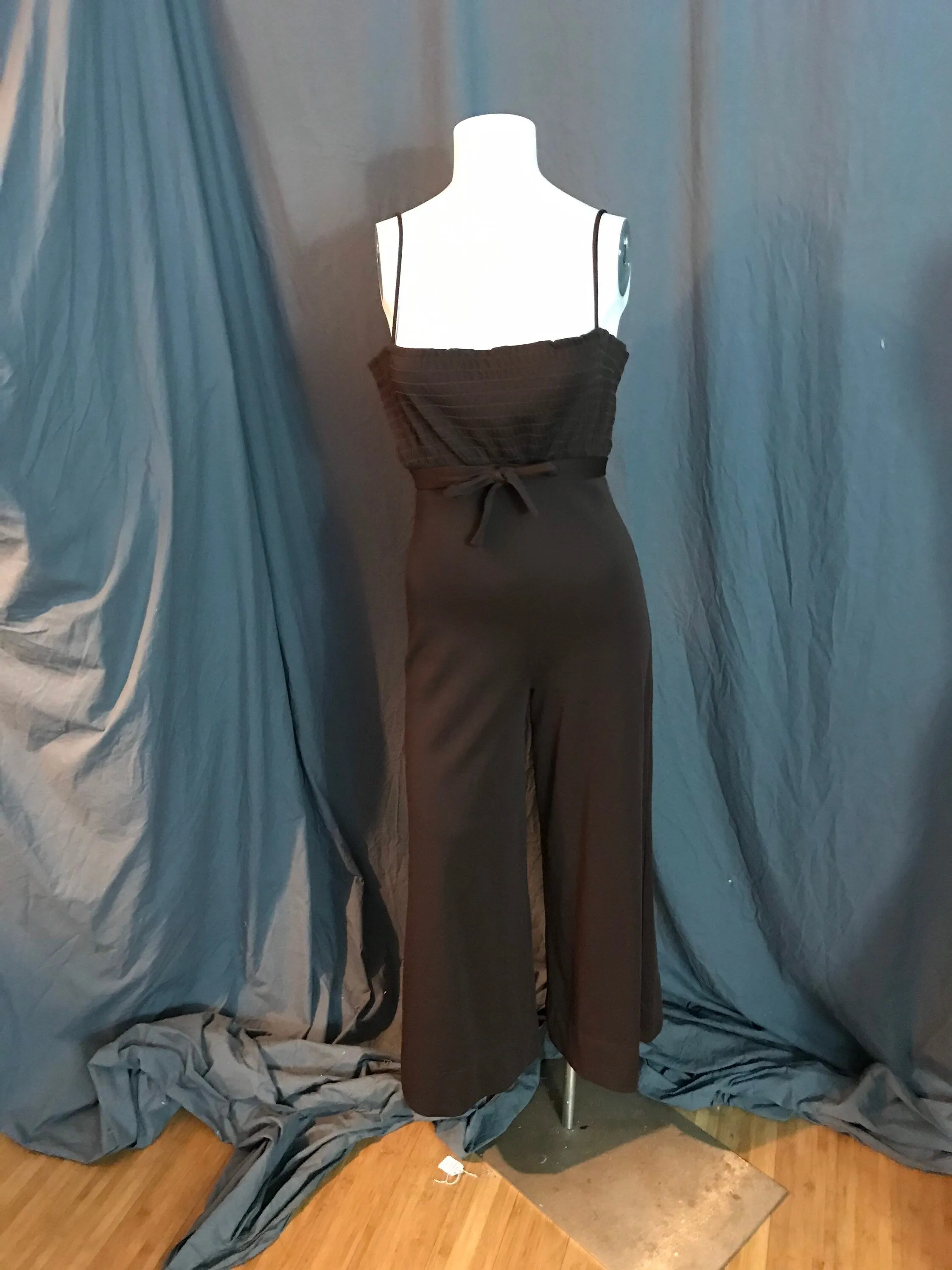 Vintage 1970’s brown bell bottom jumpsuit M