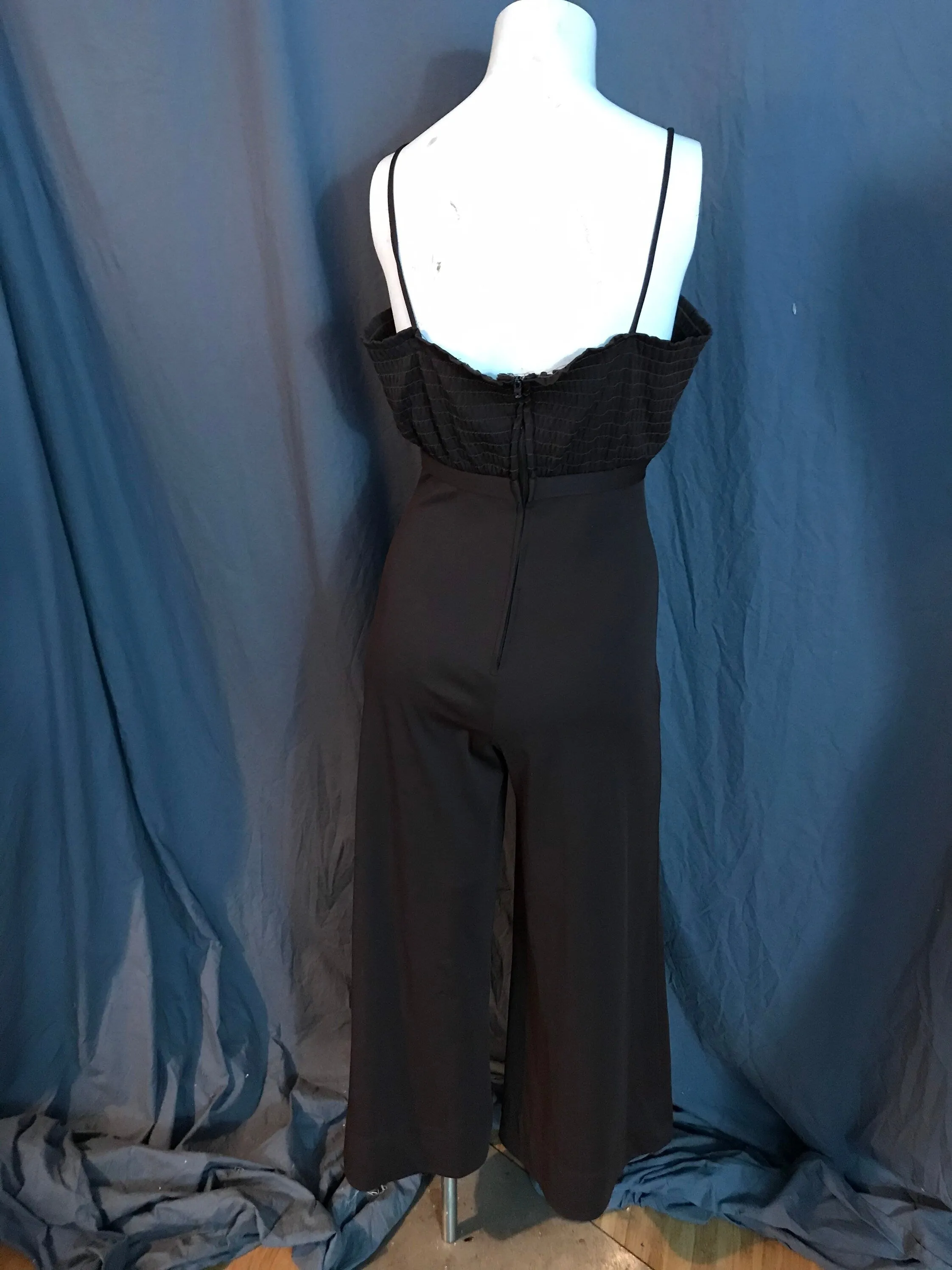 Vintage 1970’s brown bell bottom jumpsuit M