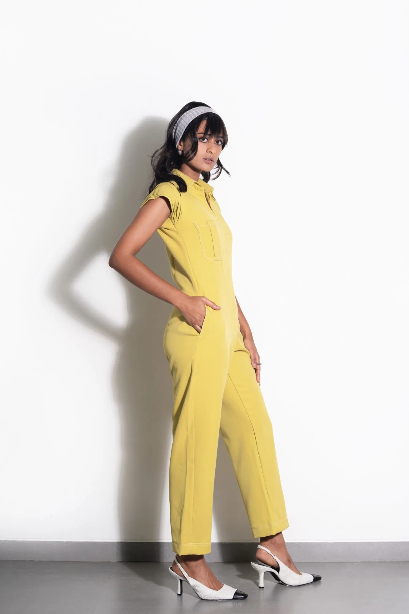 Wild Lime Jumpsuit